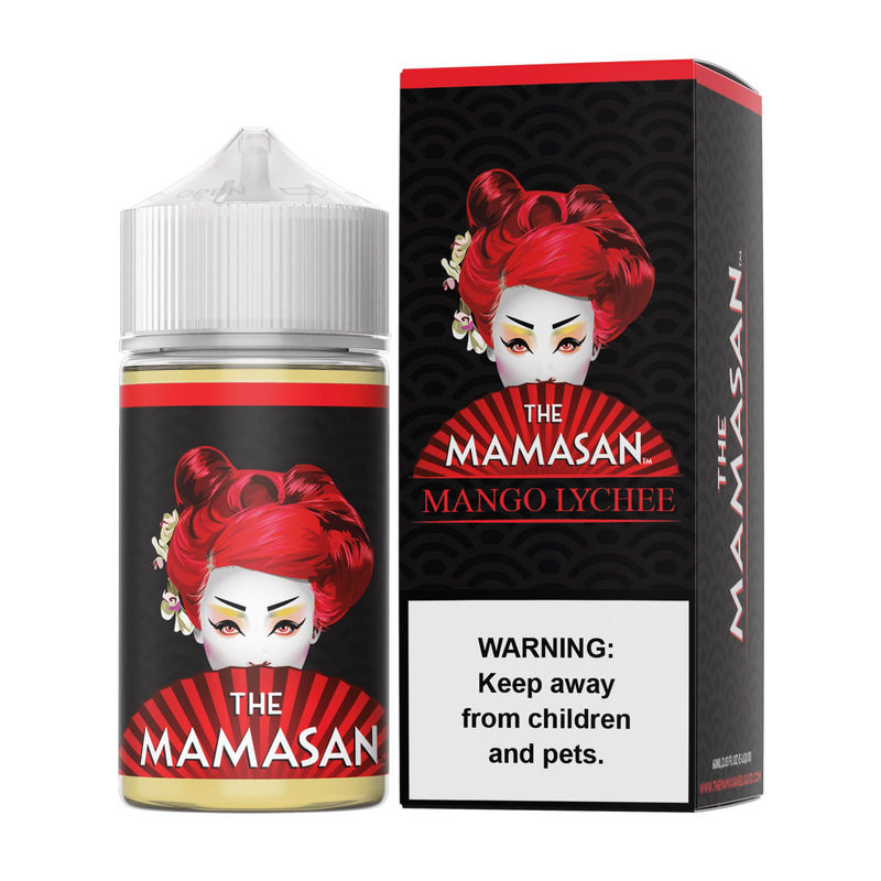 Mango Lychee by The Mamasan 60mL with packaging