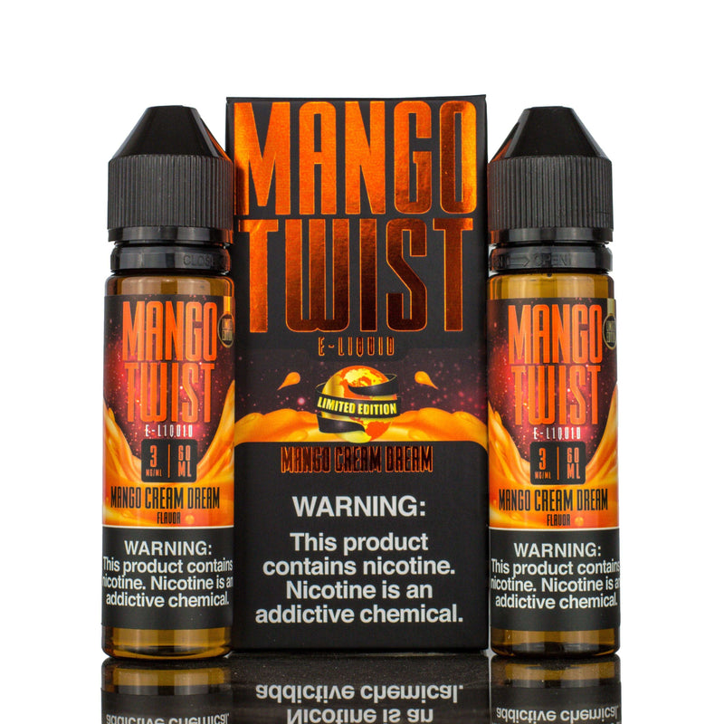 MANGO TWIST | Mango Cream Dream 120ML eLiquid with packaging