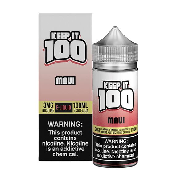 Maui by Keep It 100 Synthetic 100ml with packaging