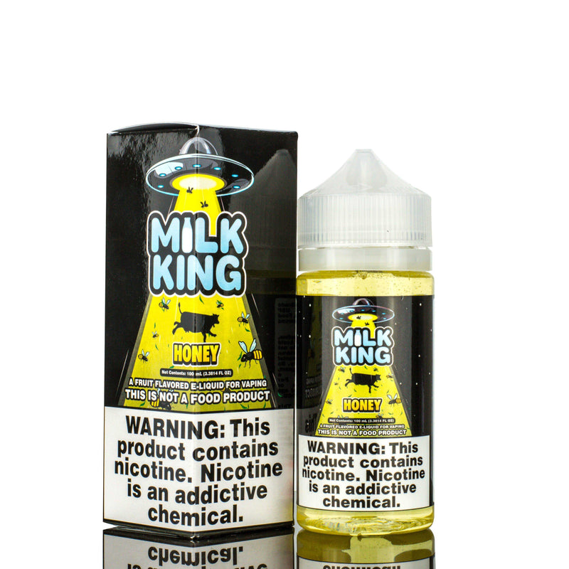 Honey by MILK KING E-Liquid 100ml with packaging