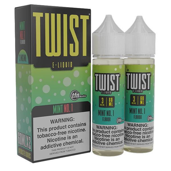 Mint No. 1 by Twist TFN Series (x2 60mL) with Packaging