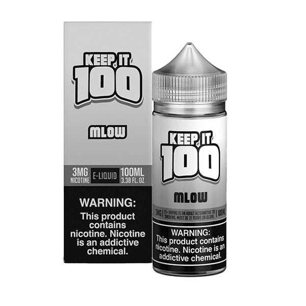 Mlow by Keep It 100 Synthetic 100ml with packaging