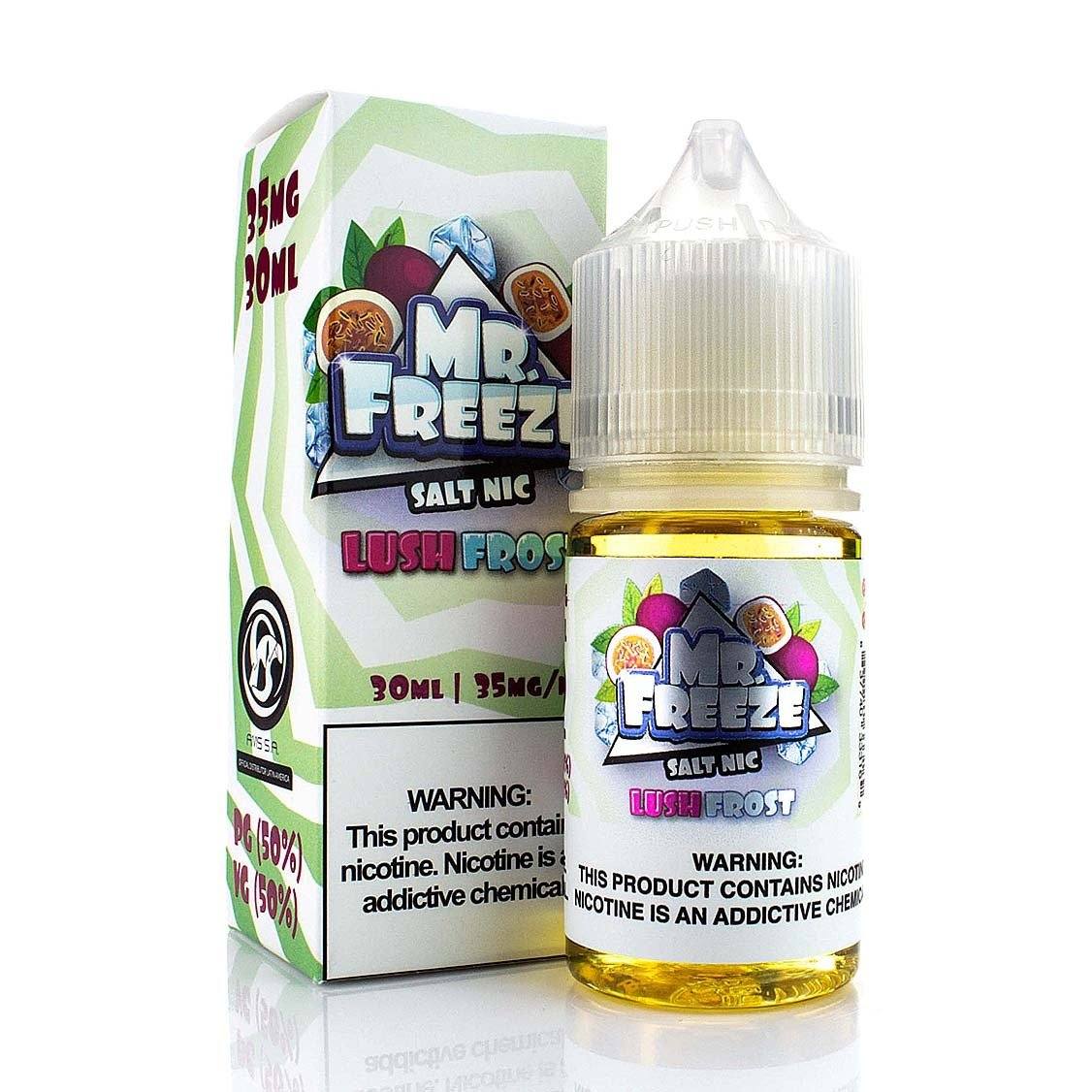 Lush Frost by Mr. Freeze Salt Nic 30ml with packaging