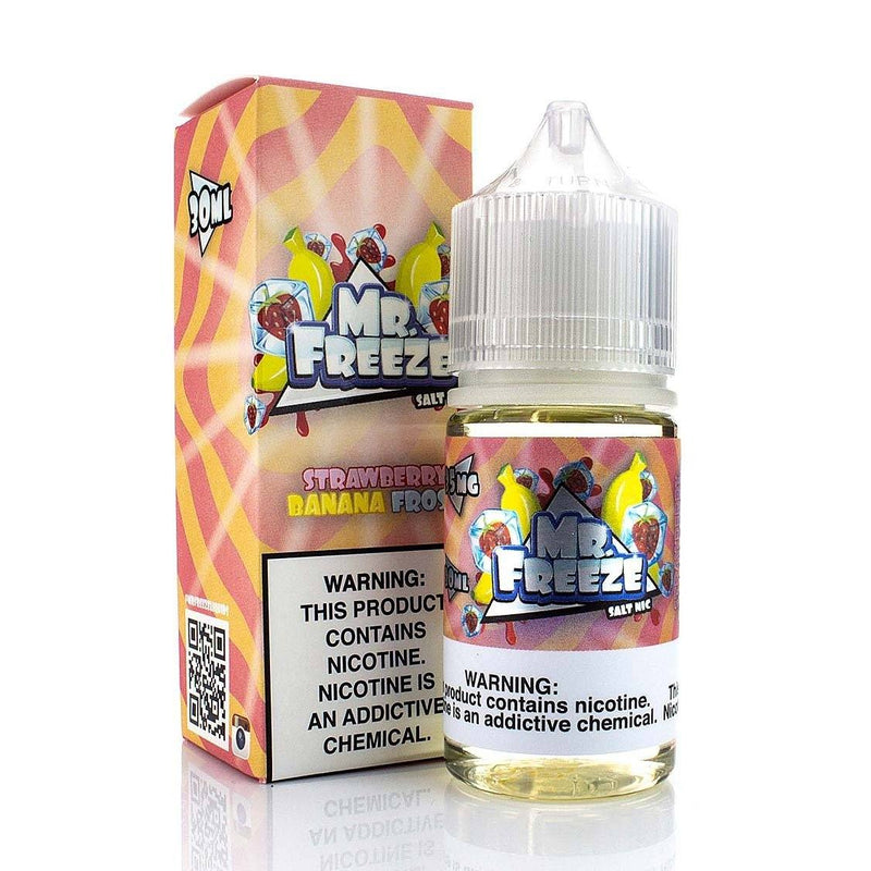 Strawberry Banana Frost by Mr. Freeze Salt Nic 30ml with pacakging