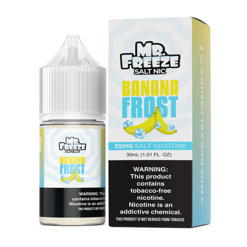 Banana Frost by Mr. Freeze TF-Nic Salt Series | 30mL with Packaging