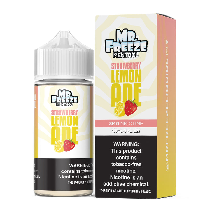 Mr. Freeze TF-Nic Series | 100mL - Strawberry Lemonade with Packaging
