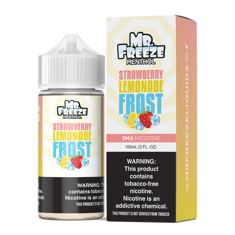 Mr. Freeze TF-Nic Series | 100mL - Strawberry Lemonade Frost with Packaging