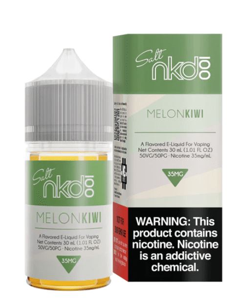 Melon Kiwi (Green Blast) 50mg by Naked Salt 30mL with Packaging