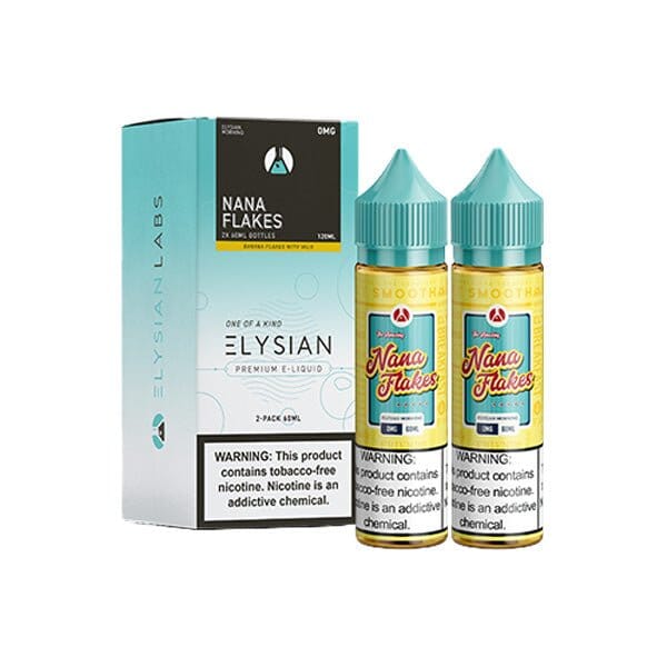 Nana Flakes by Elysian Morning 120mL Series with Packaging