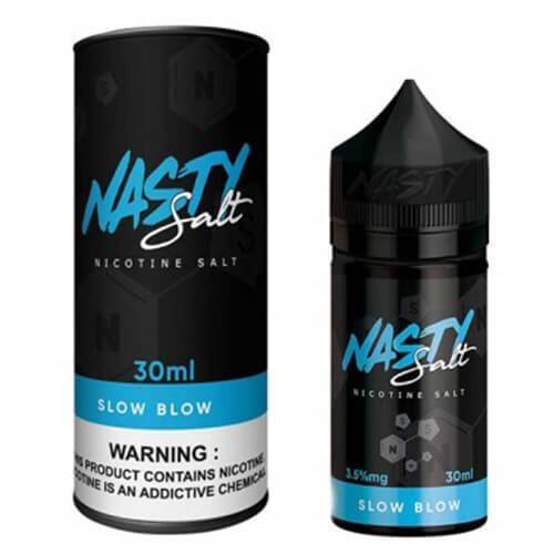 Slow Blow Salt by Nasty Juice 30ml with packaging