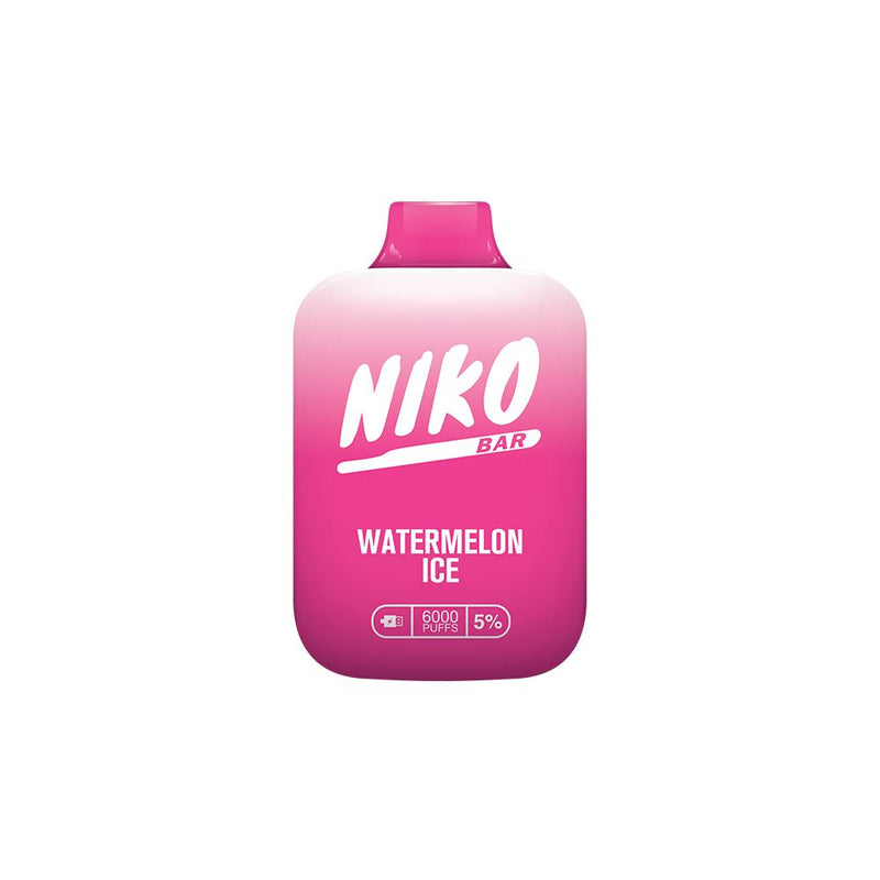 Niko Bar Disposable | 7000 Puffs | 15mL 50mg - Watermelon Ice