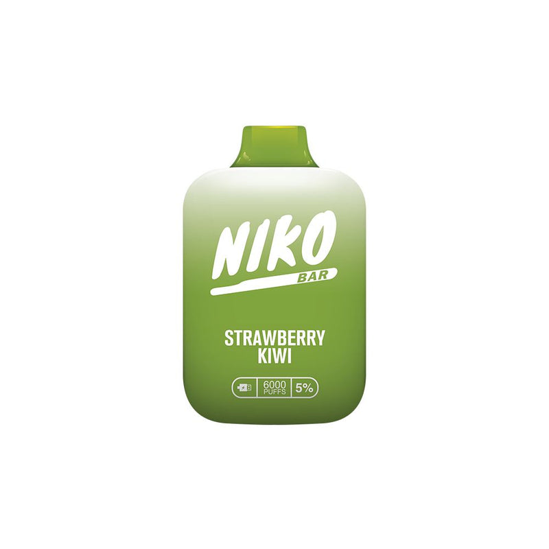 Niko Bar Disposable | 7000 Puffs | 15mL 50mg - Strawberry Kiwi