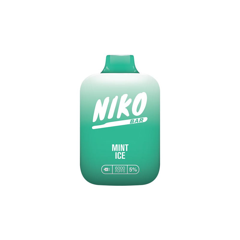 Niko Bar Disposable | 7000 Puffs | 15mL 50mg - Mint Ice