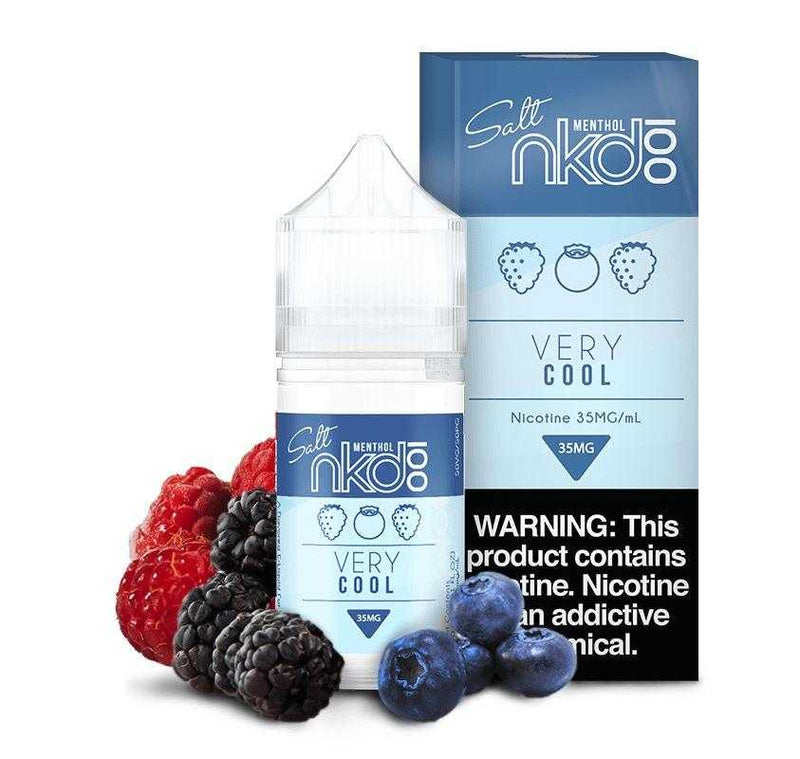 Naked Salt 30mL - Berry (Very Cool) 35mg with background