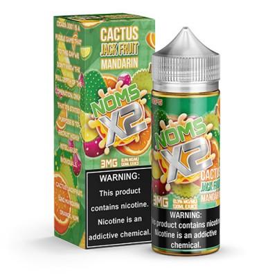  Cactus Jack Fruit Mandarin by NOMS X2 120ml with packaging