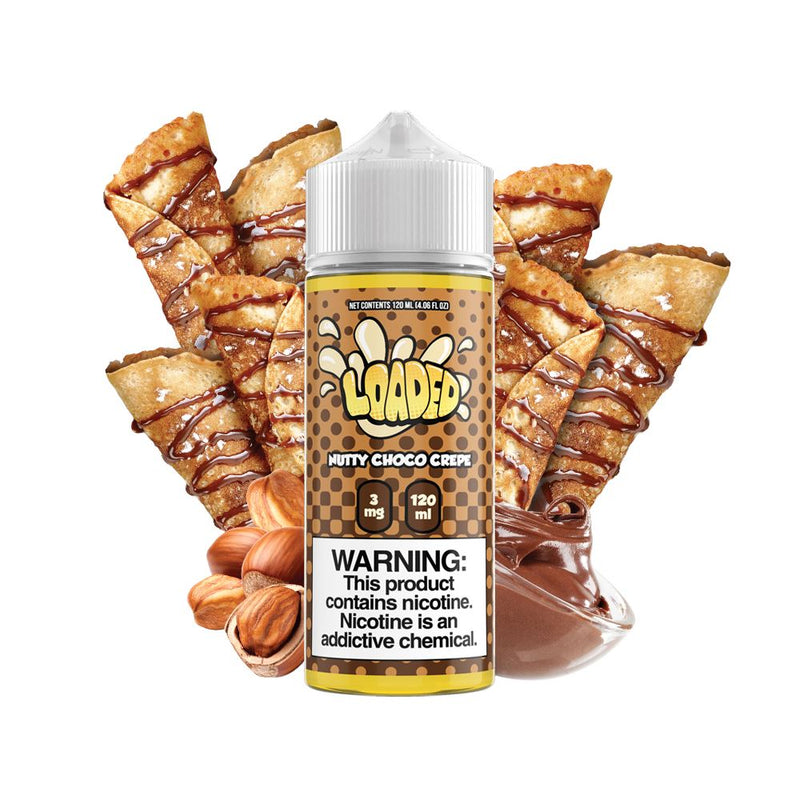 Nutty Choco Crepe by Loaded Series 120ml