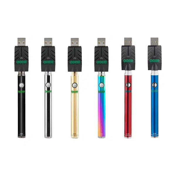 Ooze Slim Pen TWIST Battery 320mAh + Smart USB group photo