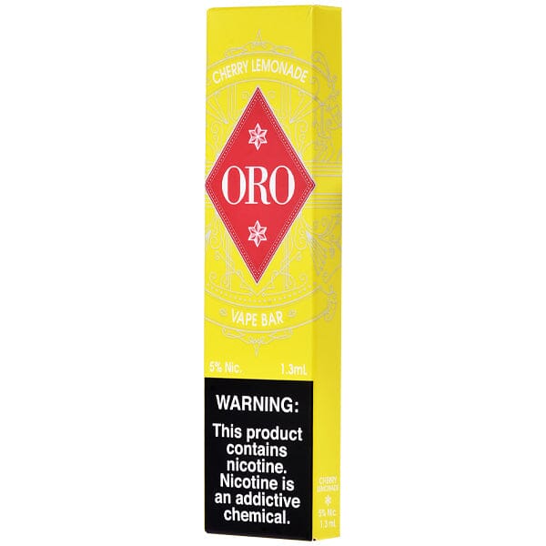 ORO Disposable | 300 Puffs | 1.3ml cherry lemonade with packaging