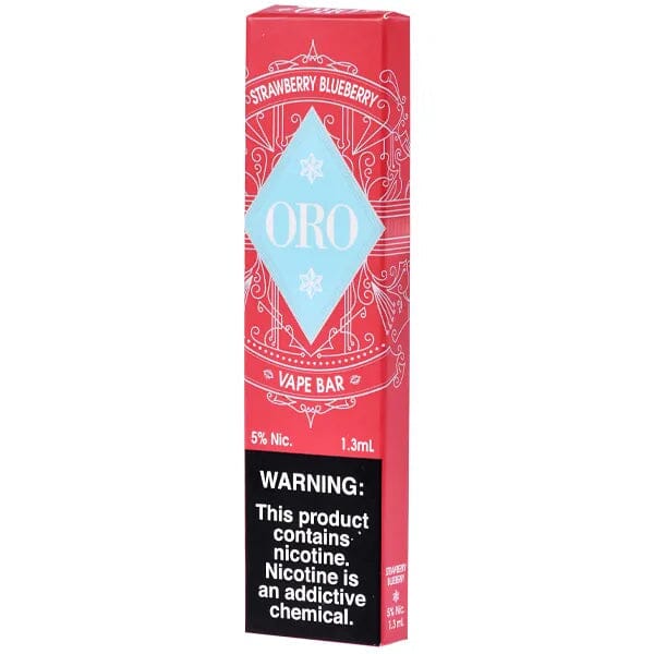 ORO Disposable | 300 Puffs | 1.3ml strawberry blueberry with packaging