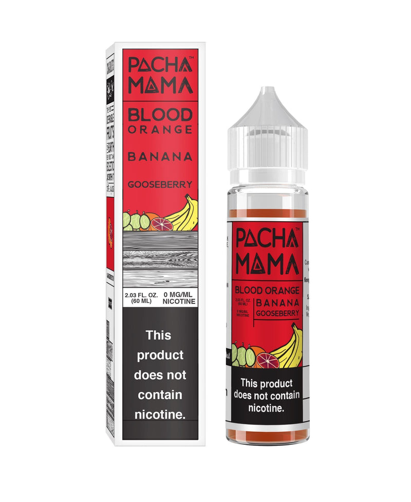  Blood Orange Banana Gooseberry by Pachamama TFN 60ml with packaging