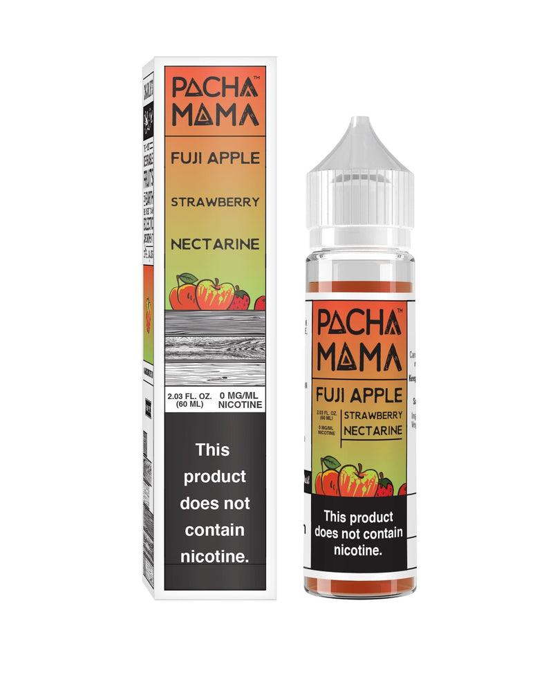 Fuji Apple Strawberry Nectarine by Pachamama EJuice TFN 60ml with packaging
