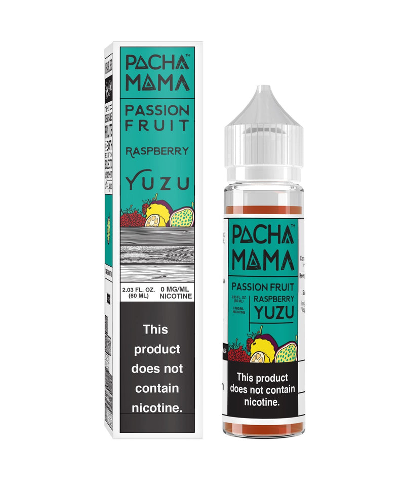  Passion Fruit Raspberry Yuzu by Pachamama TFN 60ml with packaging