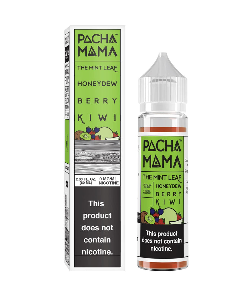  The Mint Leaf Honeydew Berry Kiwi by Pachamama EJuice TFN 60ml with packaging