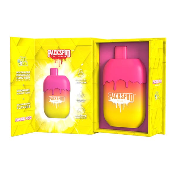 Packspod Disposable | 5000 Puffs | 12mL | 50mg