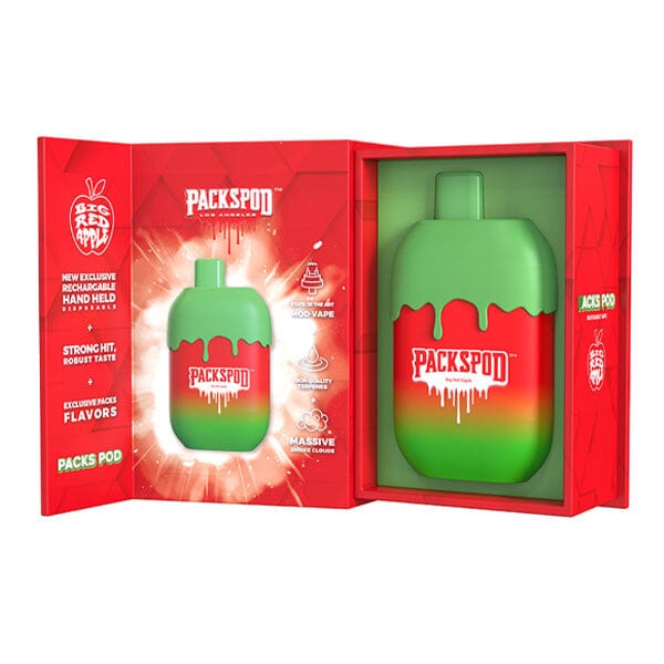 Packspod Disposable | 5000 Puffs | 12mL | 50mg