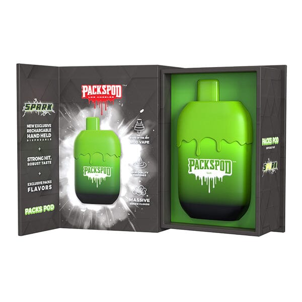 Packspod Disposable | 5000 Puffs | 12mL | 50mg