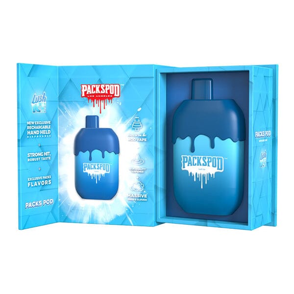 Packspod Disposable | 5000 Puffs | 12mL | 50mg