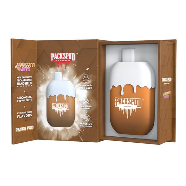 Packspod Disposable | 5000 Puffs | 12mL | 50mg