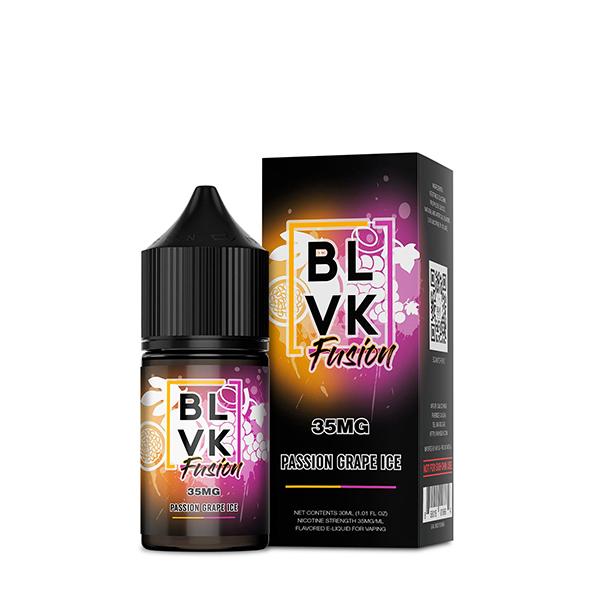 Passion Grape Ice by BLVK Fusion Salt 30ml with packaging