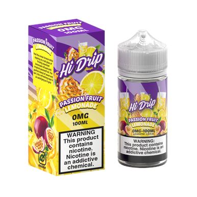 Passionfruit Fruit Lemonade by Hi Drip 100mL with Packaging
