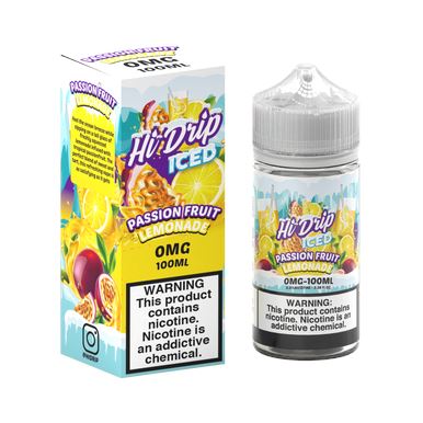 Passionfruit Fruit Lemonade ICED by Hi Drip 100mL with Packaging