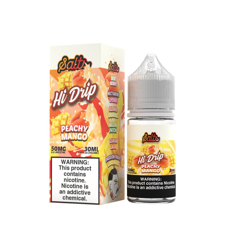 Peachy Mango by Hi-Drip Salts Series 30mL with Packaging