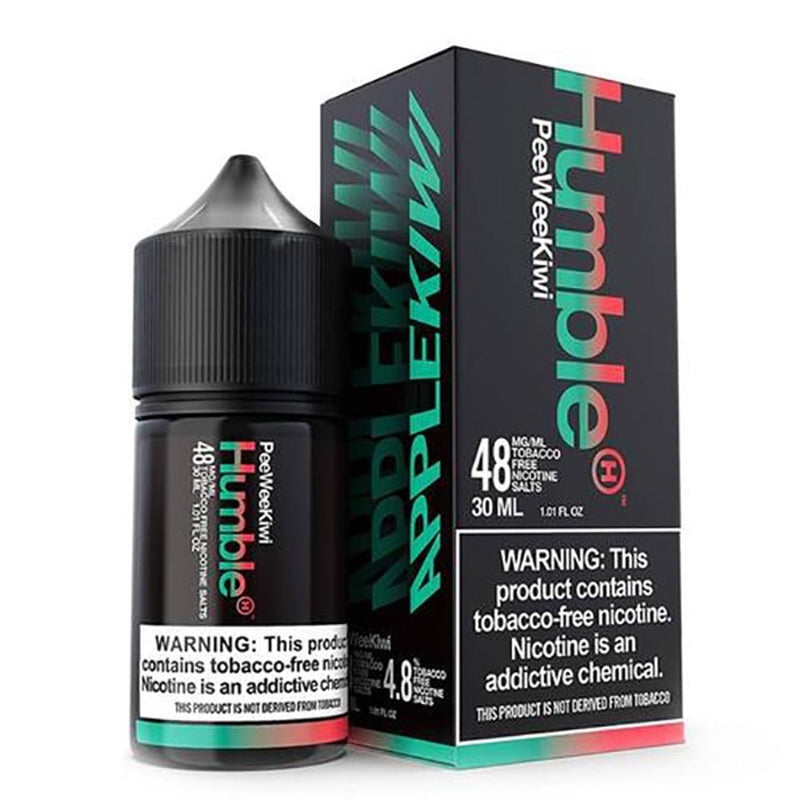Pee Wee Kiwi Tobacco-Free Nicotine By Humble Salts 30ml with packaging