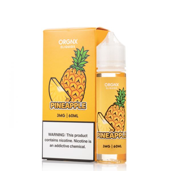 Pineapple By ORGNX E-Liquid 60mL with packaging