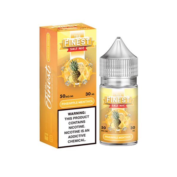 Pineapple Menthol by Finest SaltNic 30ML with packaging