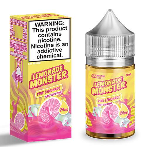 Pink Lemonade by Lemonade Monster Salts with packaging