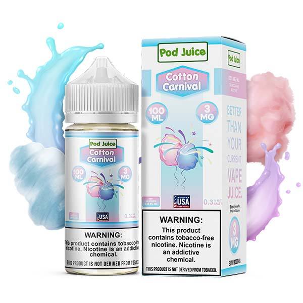 Cotton Carnival by Pod Juice TFN Series 100mL with Packaging