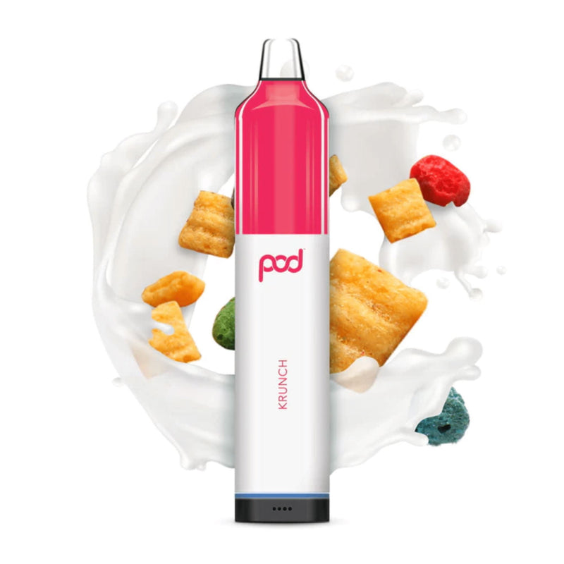 Pod Mesh 5500 Disposable | 5500 Puffs | 12mL - Krunch with background