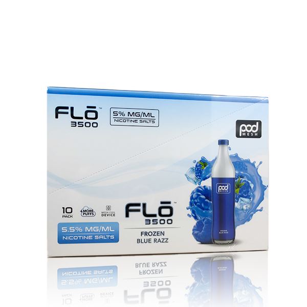 Pod Mesh Flo Disposable | 3500 Puffs | 10mL packaging