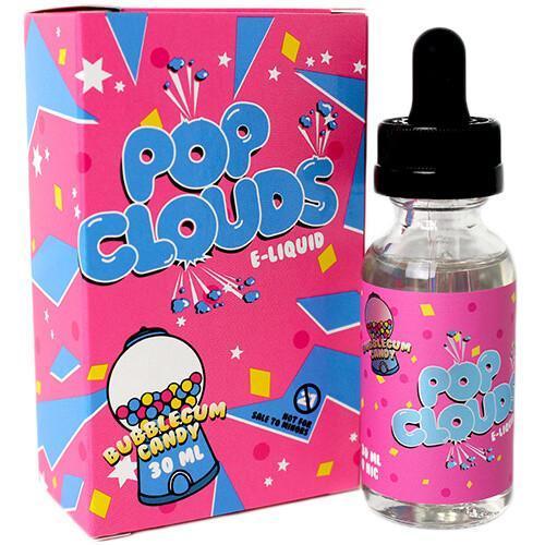 Bubblegum Candy by Pop Clouds E-Liquid 60ml with packaging