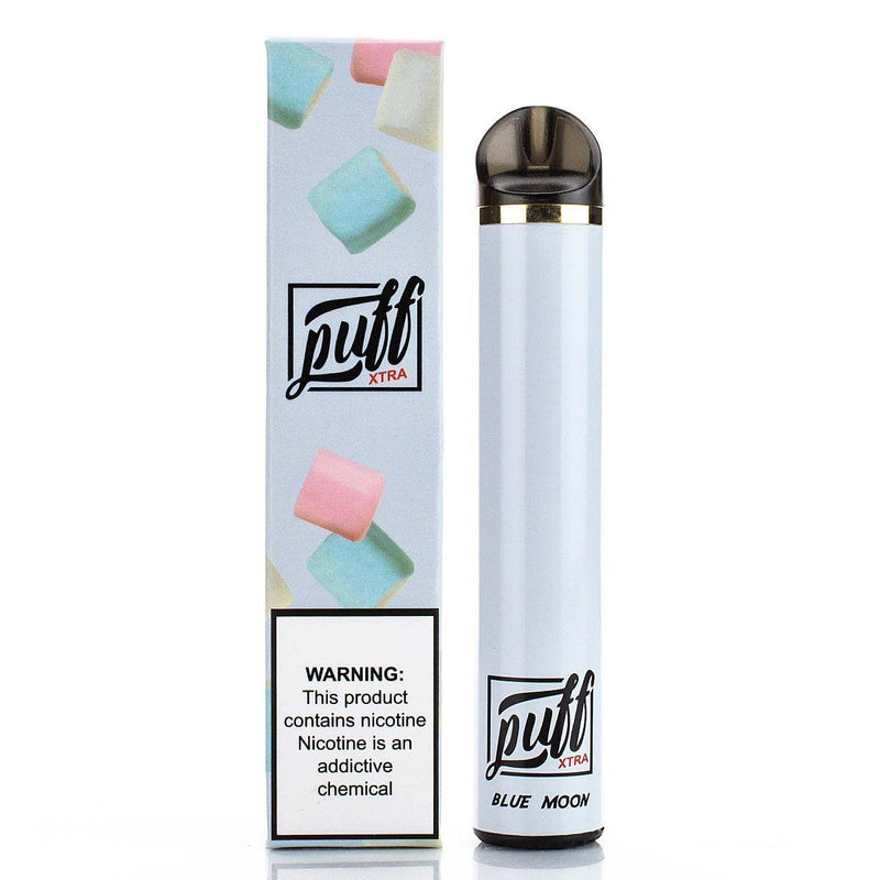 PUFF LABS | XTRA Disposable E-Cigs 5% Nicotine (Individual) blue moon with packaging