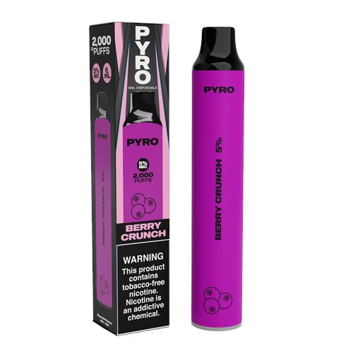Pyro Disposable 2000 Puffs 6mL berry crunch