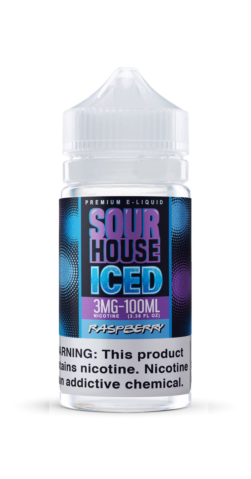 Raspberry by Sour House Iced 100ml bottle