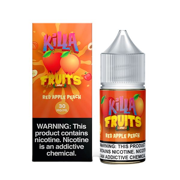 Red Apple Peach by Killa Fruits Salts Series 30mL  with Packaging