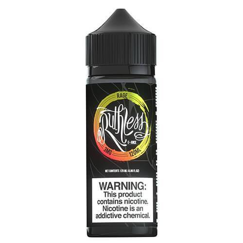 Rage by Ruthless EJuice 120ml bottle