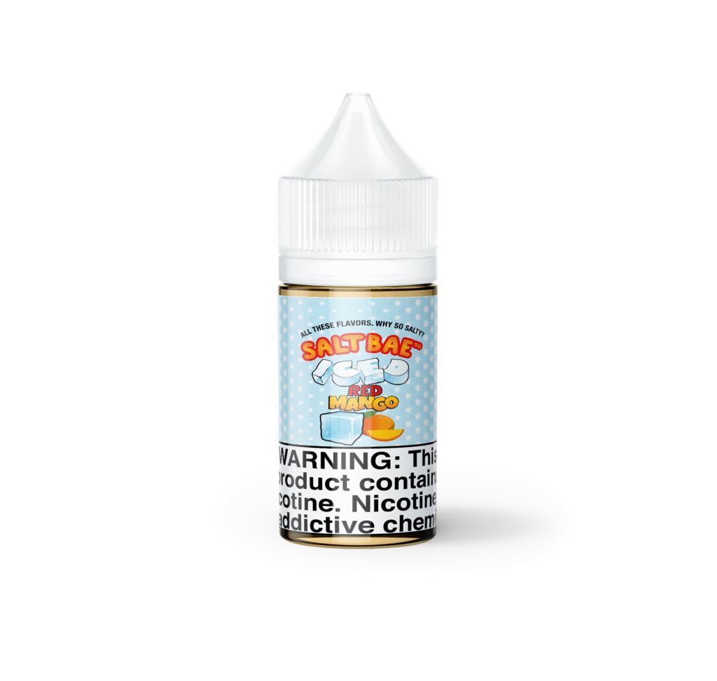Iced Red Mango by Salt Bae 50 30ml bottle